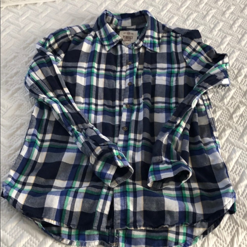 Fitted woman’s flannel